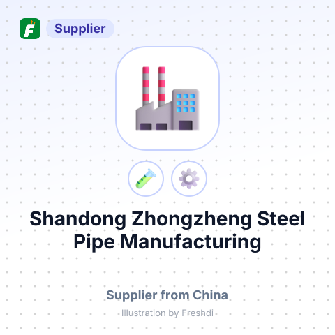 Shandong Zhongzheng Steel Pipe Manufacturing Co.Ltd – summary card, no photo uploaded yet
