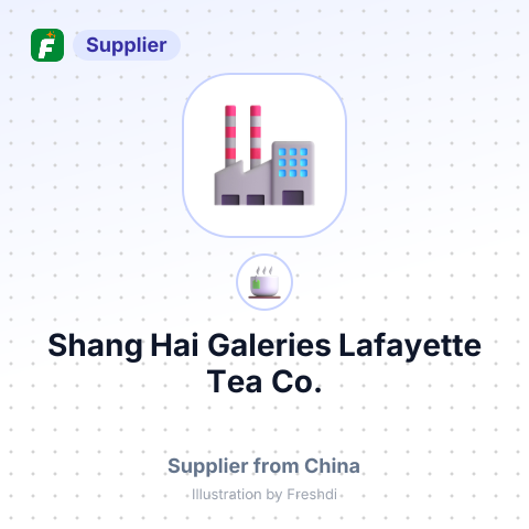 Shang Hai Galeries Lafayette Tea Co. – summary card, no photo uploaded yet