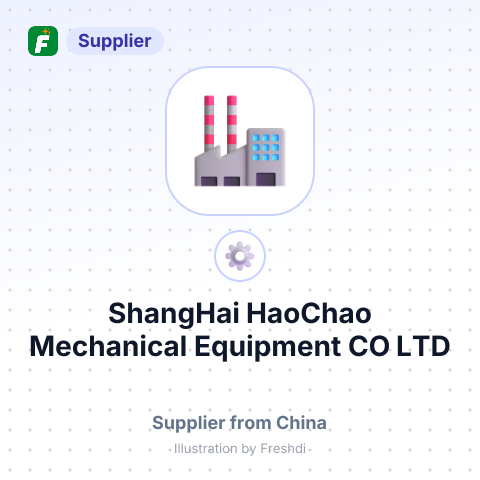 ShangHai HaoChao Mechanical Equipment CO;LTD – summary card, no photo uploaded yet