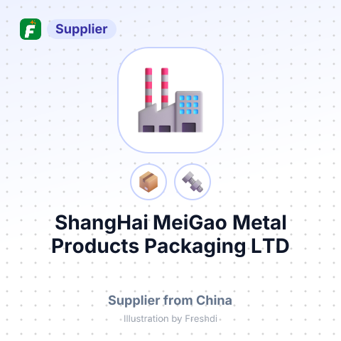 ShangHai MeiGao Metal Products Packaging LTD – summary card, no photo uploaded yet