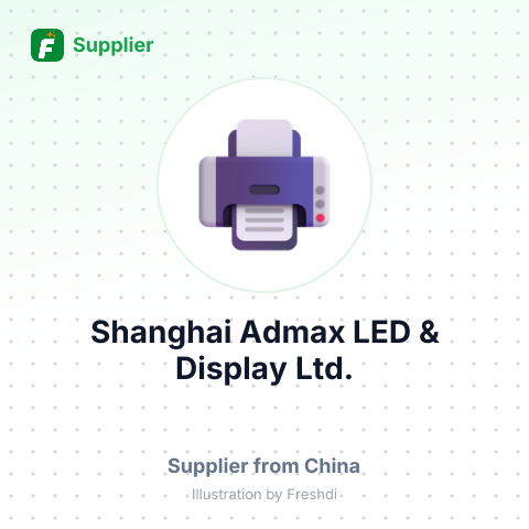 Shanghai Admax LED & Display Ltd. – summary card, no photo uploaded yet