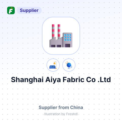 Shanghai Aiya Fabric Co,.Ltd – summary card, no photo uploaded yet