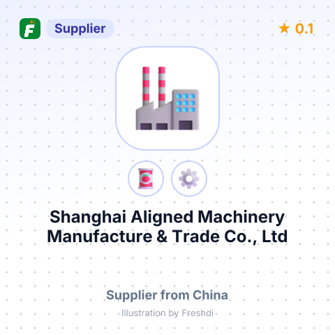Shanghai Aligned Machinery Manufacture & Trade Co., Ltd  – summary card, no photo uploaded yet
