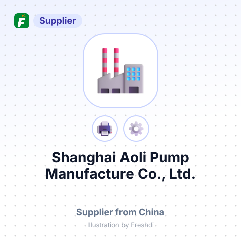 Shanghai Aoli Pump Manufacture Co., Ltd. – summary card, no photo uploaded yet