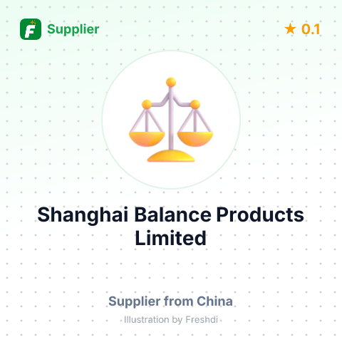 Shanghai Balance Products Limited – summary card, no photo uploaded yet