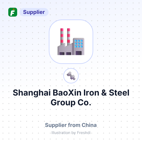 Shanghai BaoXin Iron & Steel Group Co., – summary card, no photo uploaded yet