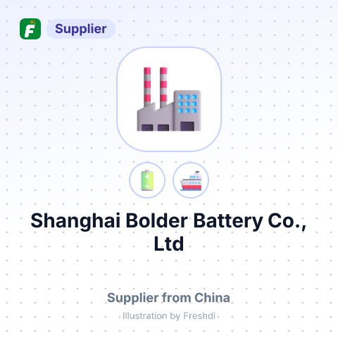 Shanghai Bolder Battery Co., Ltd – summary card, no photo uploaded yet