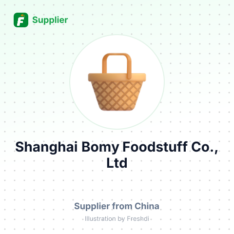 Shanghai Bomy Foodstuff Co., Ltd – summary card, no photo uploaded yet