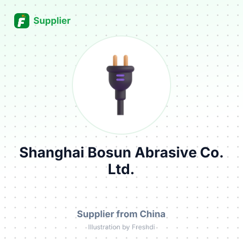 Shanghai Bosun Abrasive Co., Ltd. – summary card, no photo uploaded yet