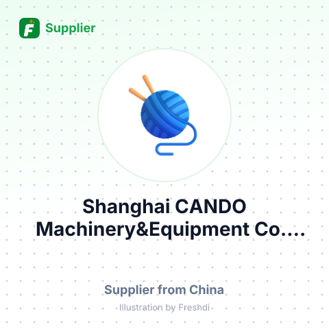 Shanghai CANDO Machinery&Equipment Co., Ltd. – summary card, no photo uploaded yet