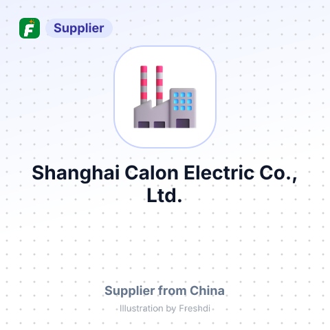 Shanghai Calon Electric Co., Ltd. – summary card, no photo uploaded yet