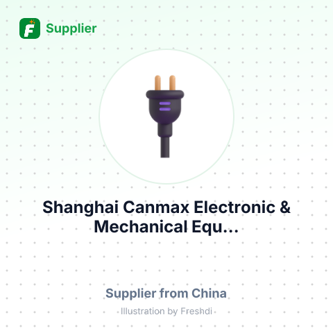 Shanghai Canmax Electronic & Mechanical Equ... – summary card, no photo uploaded yet