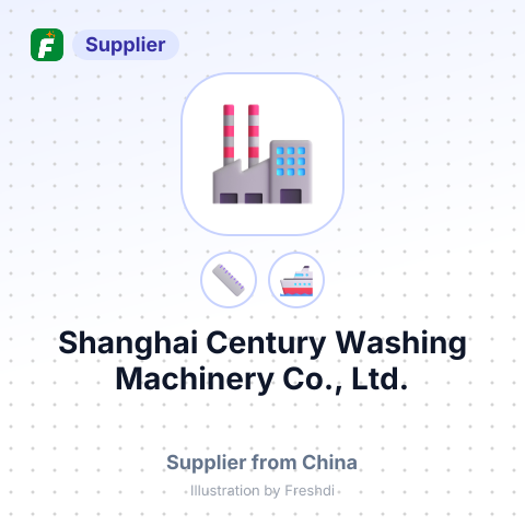 Shanghai Century Washing Machinery Co., Ltd. – summary card, no photo uploaded yet