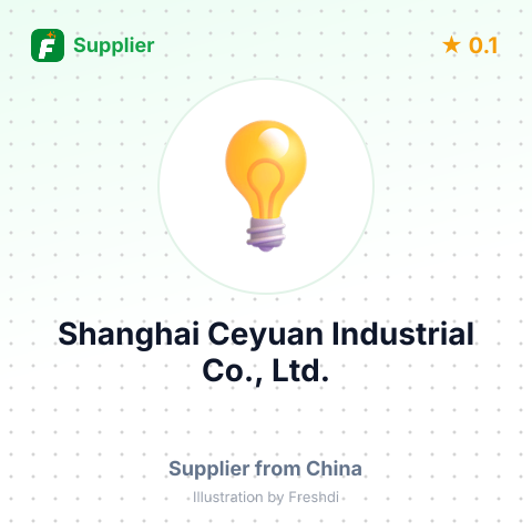 Shanghai Ceyuan Industrial Co., Ltd.  – summary card, no photo uploaded yet