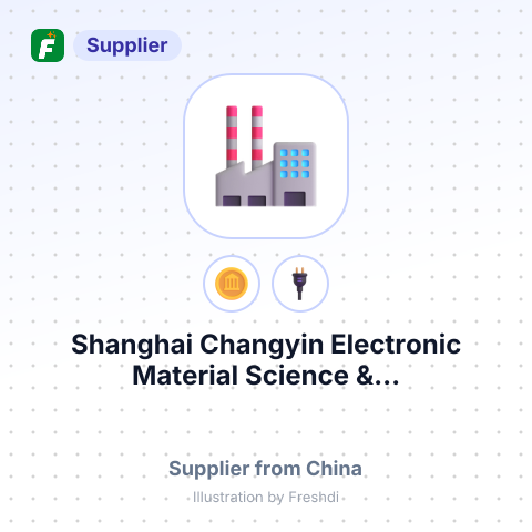 Shanghai Changyin Electronic Material Science &... – summary card, no photo uploaded yet