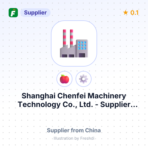 Shanghai Chenfei Machinery Technology Co., Ltd.  – summary card, no photo uploaded yet