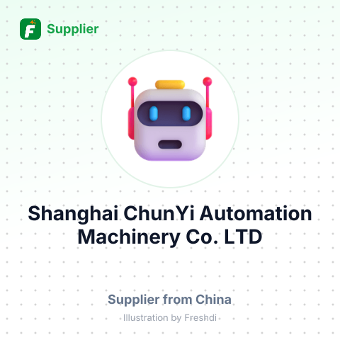 Shanghai ChunYi Automation Machinery Co., LTD – summary card, no photo uploaded yet