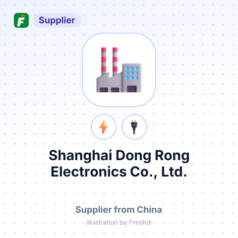 Shanghai Dong Rong Electronics Co., Ltd. – summary card, no photo uploaded yet