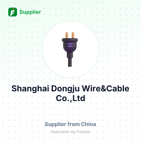 Shanghai Dongju Wire&Cable Co.,Ltd – summary card, no photo uploaded yet