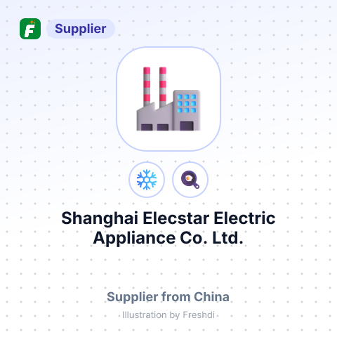 Shanghai Elecstar Electric Appliance Co.,Ltd. – summary card, no photo uploaded yet