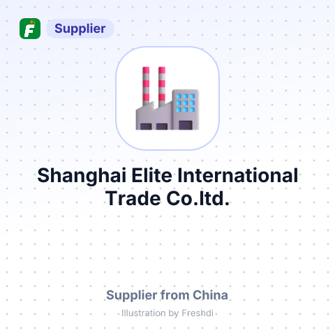 Shanghai Elite International Trade Co.ltd. – summary card, no photo uploaded yet