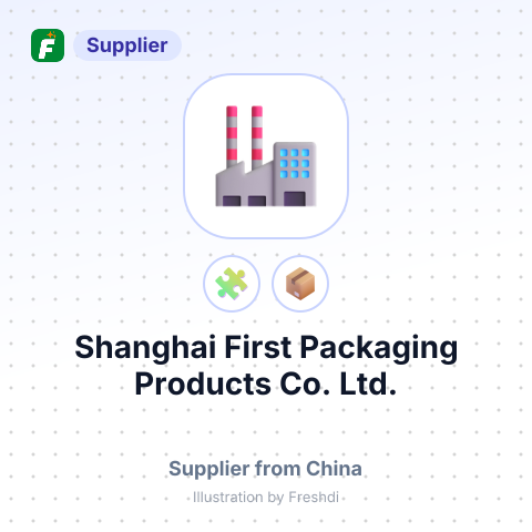 Shanghai First Packaging Products Co., Ltd. – summary card, no photo uploaded yet
