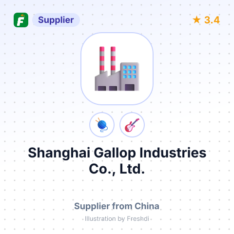 Shanghai Gallop Industries Co., Ltd. – summary card, no photo uploaded yet