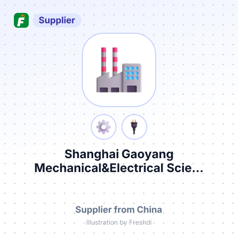 Shanghai Gaoyang Mechanical&Electrical Scie... – summary card, no photo uploaded yet