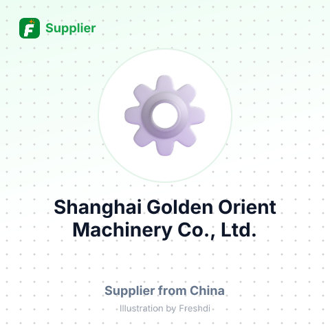 Shanghai Golden Orient Machinery Co., Ltd. – summary card, no photo uploaded yet