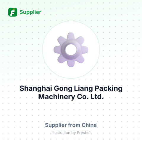 Shanghai Gong Liang Packing Machinery Co., Ltd. – summary card, no photo uploaded yet