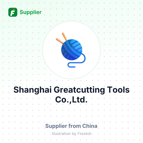 Shanghai Greatcutting Tools Co.,Ltd. – summary card, no photo uploaded yet