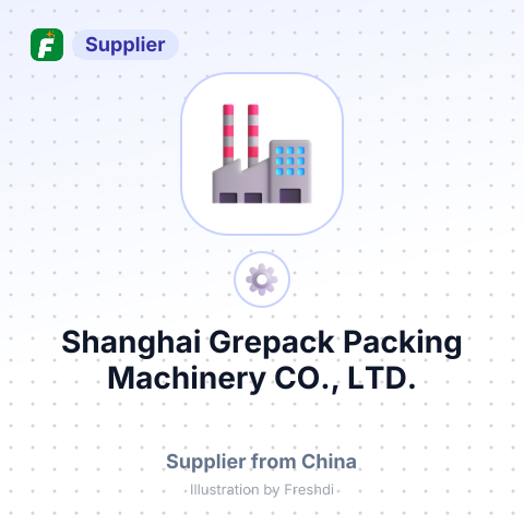 Shanghai Grepack Packing Machinery CO., LTD. – summary card, no photo uploaded yet