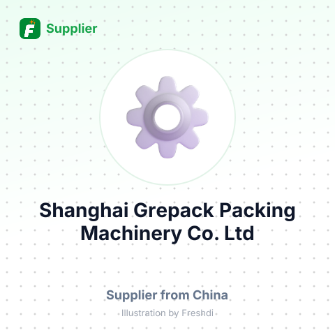 Shanghai Grepack Packing Machinery Co.,Ltd – summary card, no photo uploaded yet