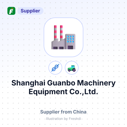 Shanghai Guanbo Machinery Equipment Co.,Ltd. – summary card, no photo uploaded yet