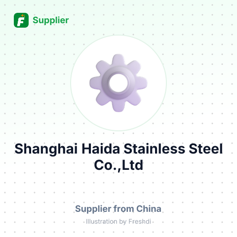 Shanghai Haida Stainless Steel Co.,Ltd – summary card, no photo uploaded yet