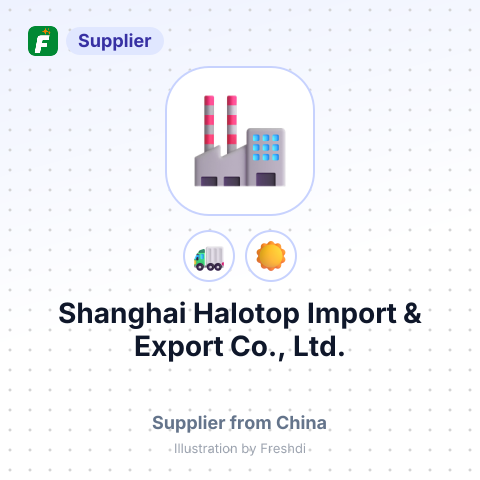 Shanghai Halotop Import & Export Co., Ltd. – summary card, no photo uploaded yet