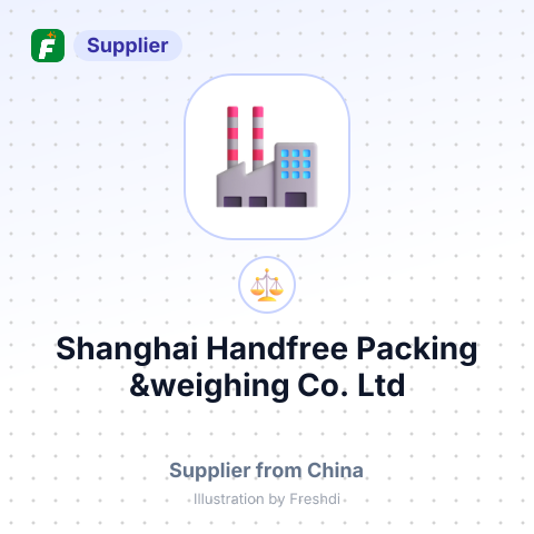 Shanghai Handfree Packing &weighing Co., Ltd – summary card, no photo uploaded yet