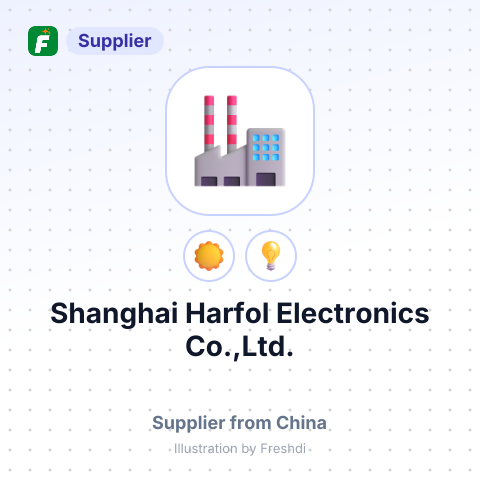 Shanghai Harfol Electronics Co.,Ltd. – summary card, no photo uploaded yet