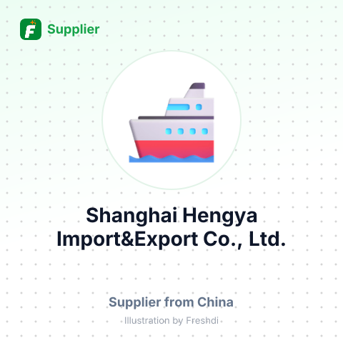 Shanghai Hengya Import&Export Co., Ltd. – summary card, no photo uploaded yet
