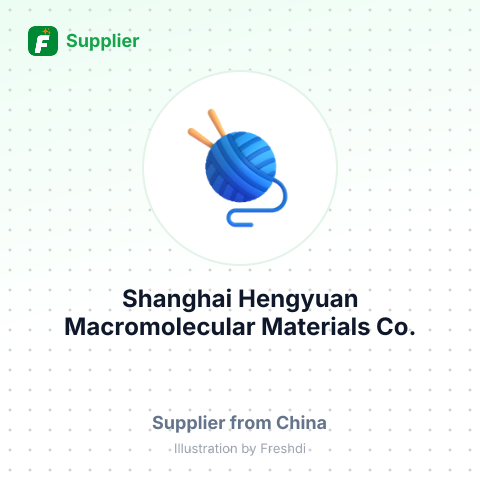 Shanghai Hengyuan Macromolecular Materials Co., Ltd. – summary card, no photo uploaded yet