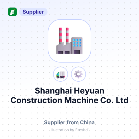 Shanghai Heyuan Construction Machine Co., Ltd – summary card, no photo uploaded yet