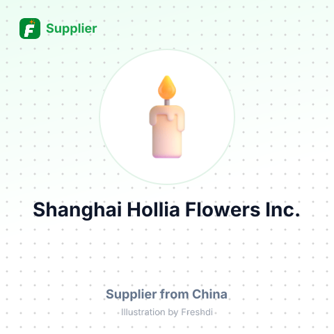 Shanghai Hollia Flowers Inc. – summary card, no photo uploaded yet