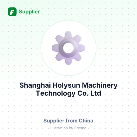 Shanghai Holysun Machinery Technology Co., Ltd – summary card, no photo uploaded yet