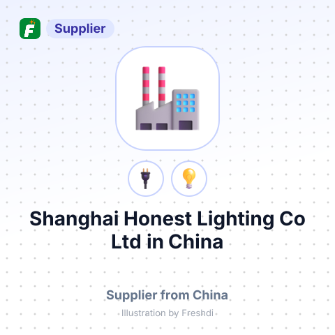 Shanghai Honest Lighting Co, Ltd in China – summary card, no photo uploaded yet