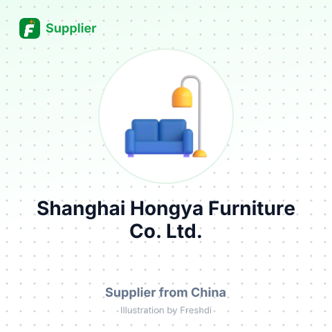 Shanghai Hongya Furniture Co., Ltd. – summary card, no photo uploaded yet