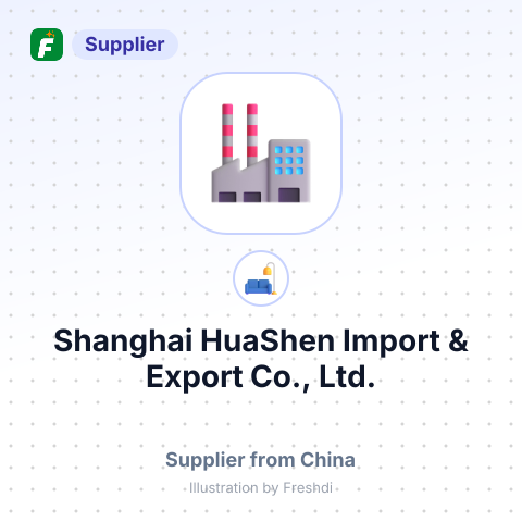 Shanghai HuaShen Import & Export Co., Ltd. – summary card, no photo uploaded yet
