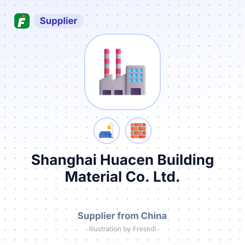 Shanghai Huacen Building Material Co.,Ltd. – summary card, no photo uploaded yet
