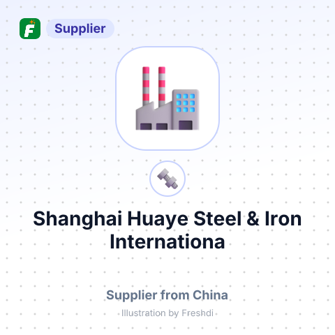 Shanghai Huaye Steel & Iron Internationa – summary card, no photo uploaded yet