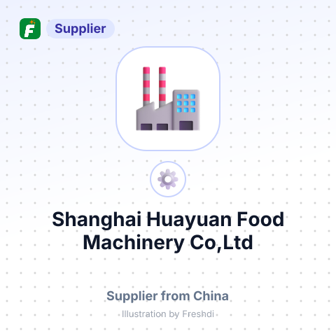Shanghai Huayuan Food Machinery Co,Ltd – summary card, no photo uploaded yet