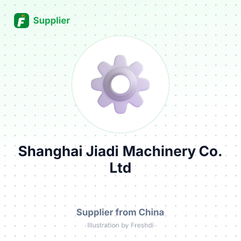 Shanghai Jiadi Machinery Co., Ltd – summary card, no photo uploaded yet